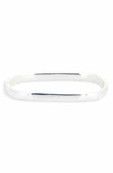 NORDSTROM RACK Demi Fine Oval Bangle Bracelet