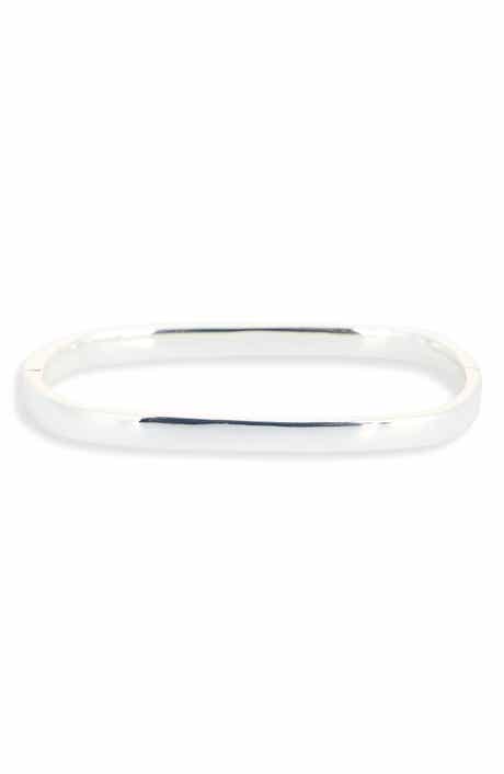 NORDSTROM RACK Demi Fine Oval Bangle Bracelet