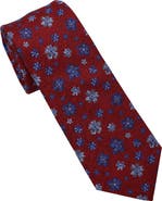 Ben Sherman Floral Twill Slim Tie