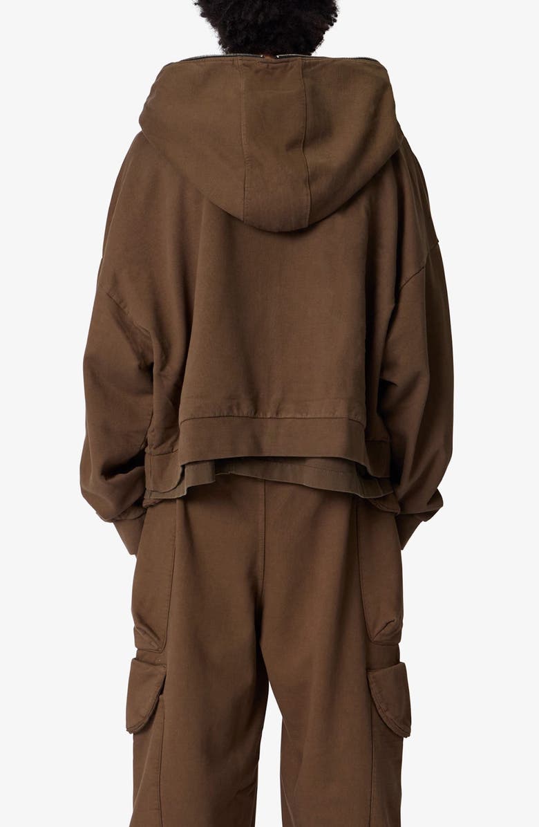 mnml Oversize Zip Hoodie, Alternate, color,