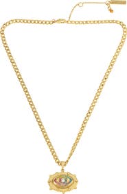 Kurt Geiger London Evil Eye Pendant Necklace
