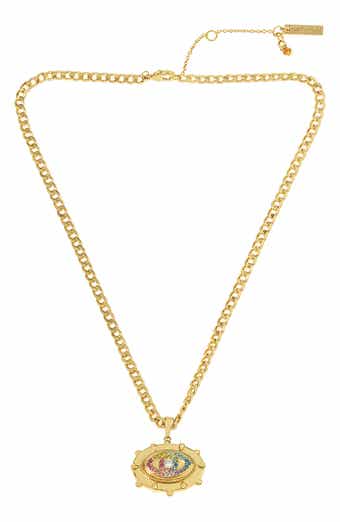 Kurt Geiger London Evil Eye Pendant Necklace