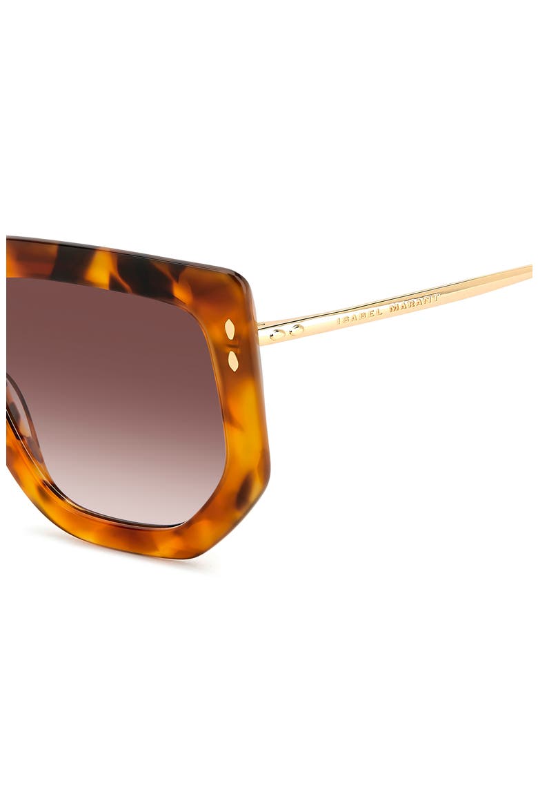 55mm Gradient Cat Eye Sunglasses, Alternate, color, 02IK-HA