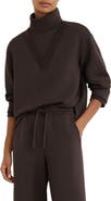 Reiss Abigail Mock Neck Sweatshirt
