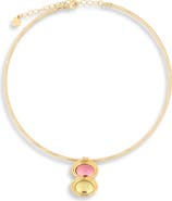 FRASIER STERLING Violet Pendant Necklace