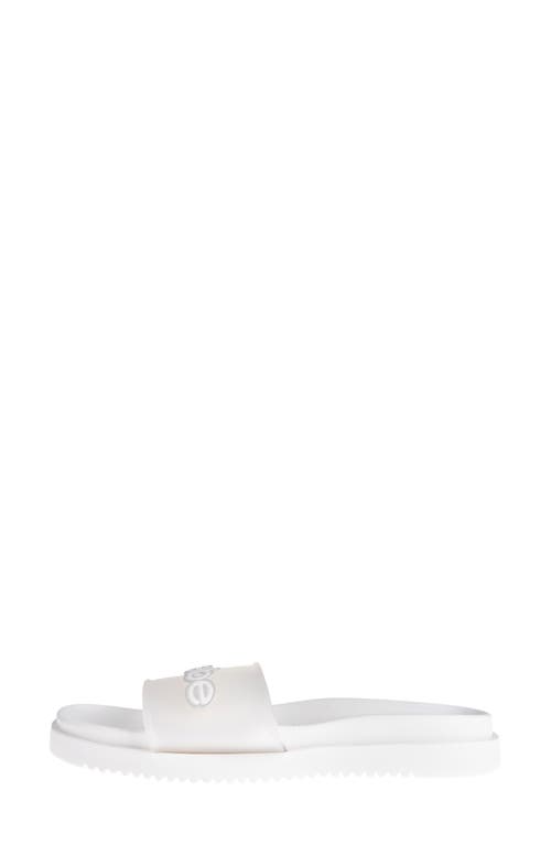 Bebe Translucent Slide Sandal