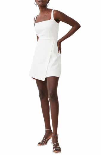 French Connection Whisper Faux Wrap Minidress