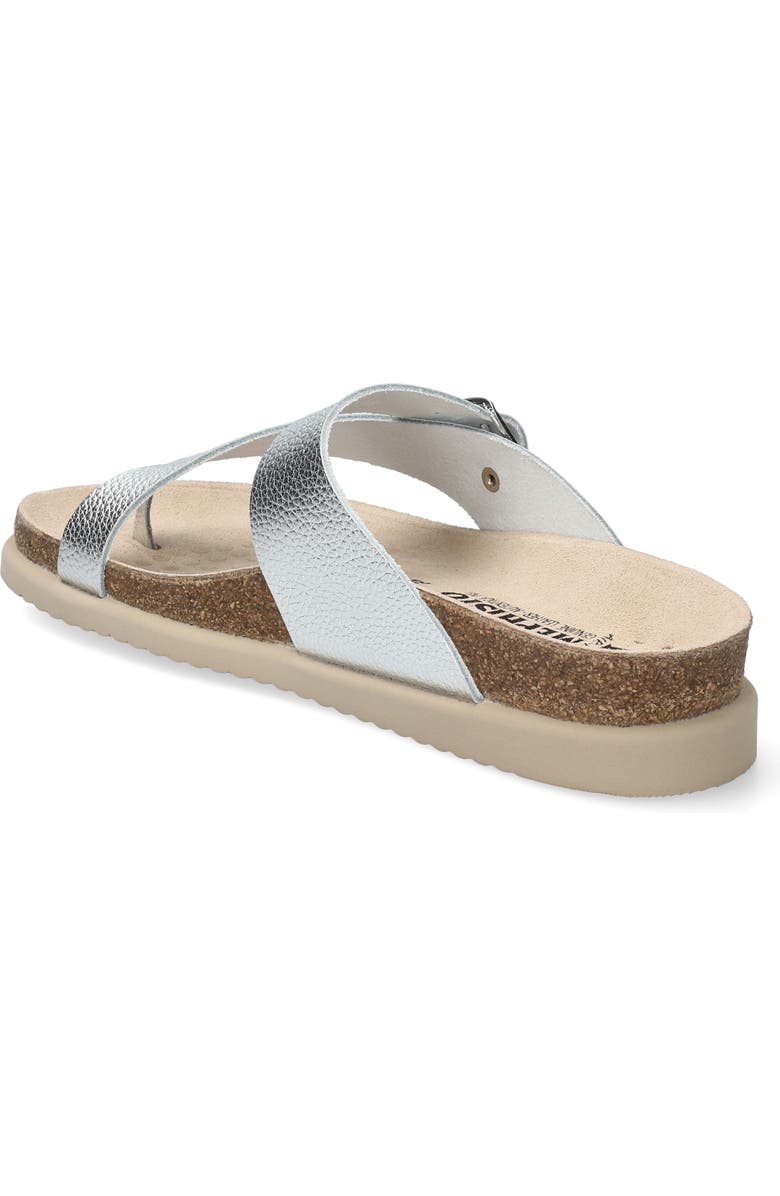 Mephisto Helen Toe Loop Sandal, Alternate, color, Silver