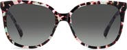 Kate Spade New York kaysie 58mm square sunglasses