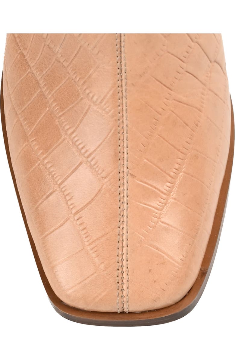 Journee Signature Tamori Leather Boot, Alternate, color, Tan