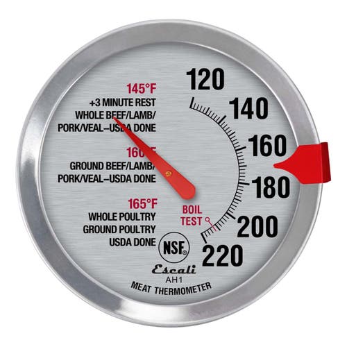 Escali Oven Safe Meat Thermometer In White