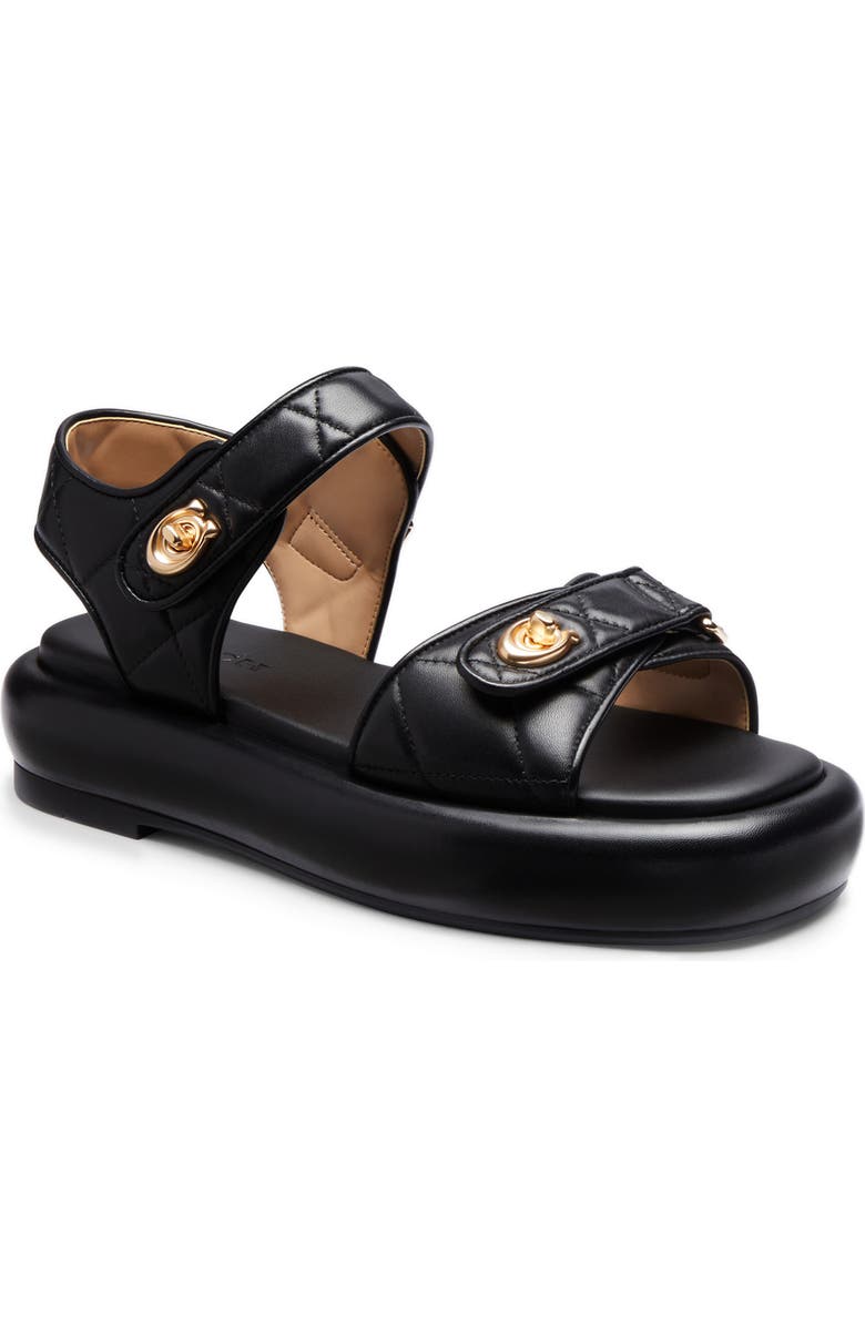 COACH Peyton Platform Sandal, Main, color,