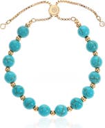 Ettika Turquoise Beaded Slider Bracelet