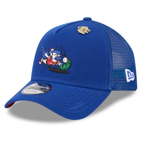 Men's New Era  Royal Toronto Blue Jays 2025 Big League Chew A-Frame 9FORTY Adjustable Trucker Hat