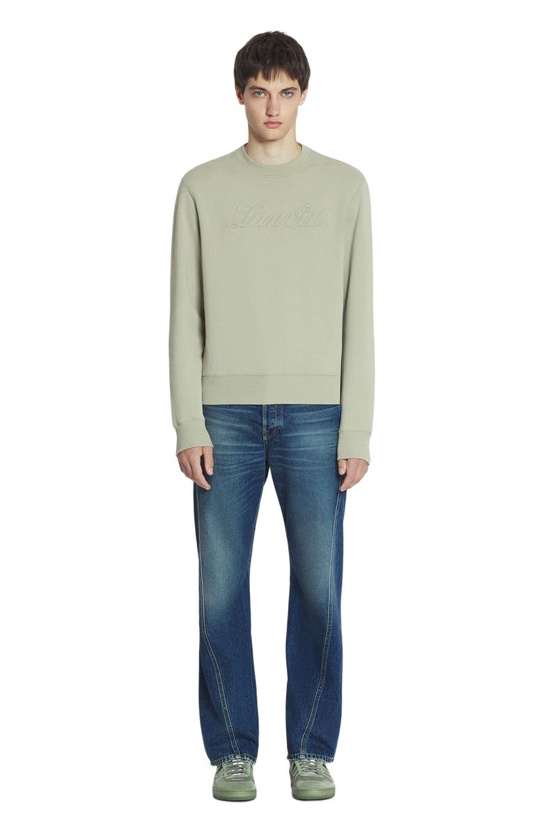 Lanvin DEBOSSED LANVIN SWEATSHIRT, Main, color, 