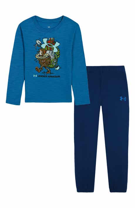 Kids' Long Sleeve Tee & Fleece Joggers Set
