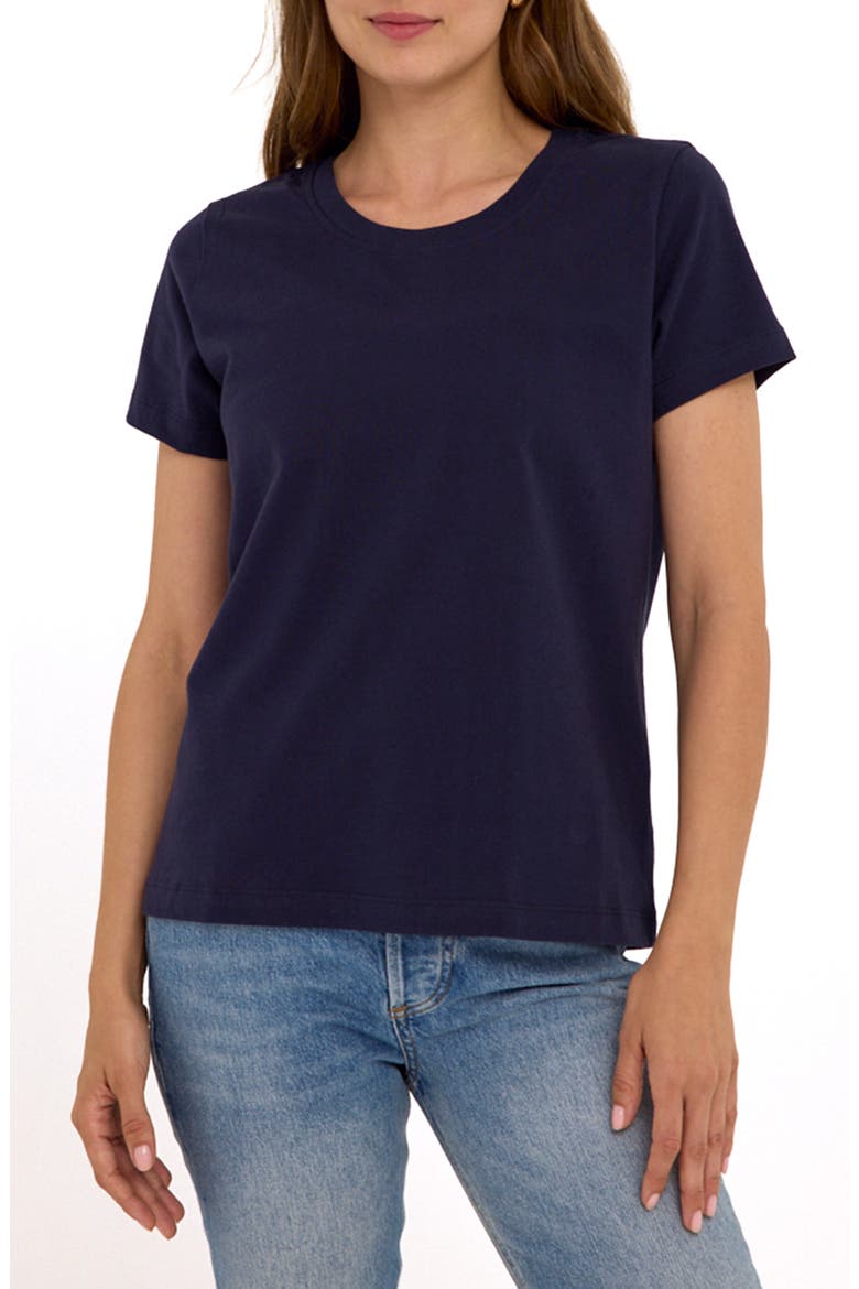 Emmy Essential Organic Cotton T-Shirt, Main, color, STARGAZER