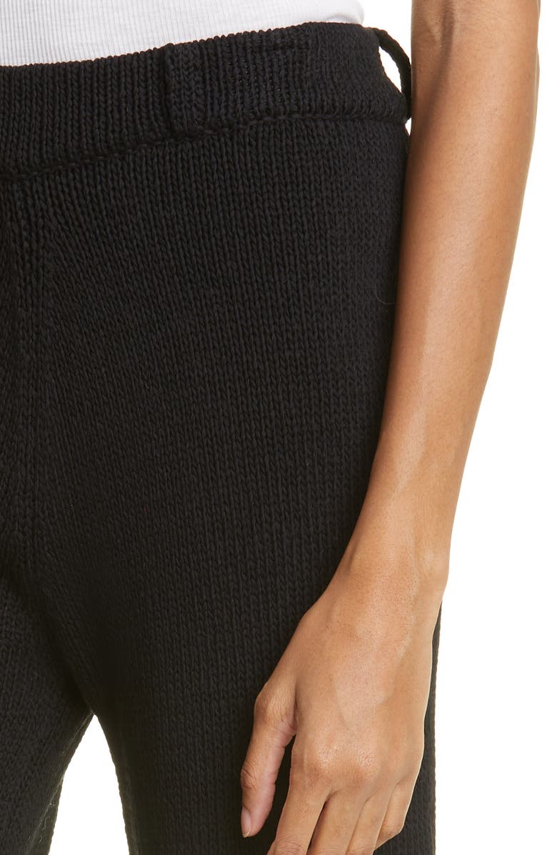 YanYan Women's Cloud Wide Leg Knit Organic Cotton Crop Pants, Alternate, color, 