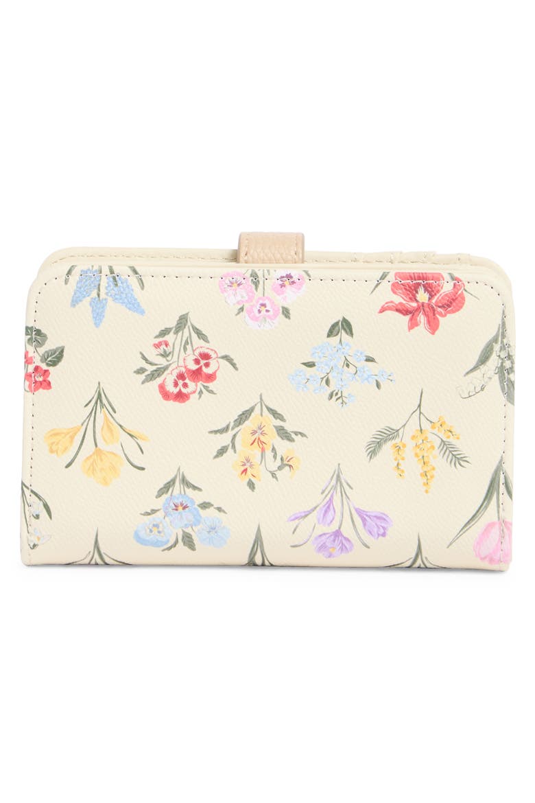 Floral Wallet, Alternate, color, BOHO GARDEN FLORAL / OATMEAL