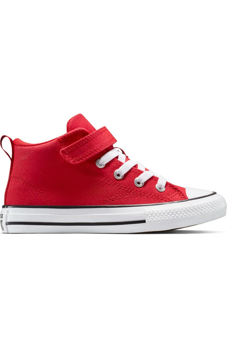 Converse Kids' Chuck Taylor<sup>®</sup> All Star<sup>®</sup> Malden Street Mid Top Sneaker, Alternate, color, Red/ White