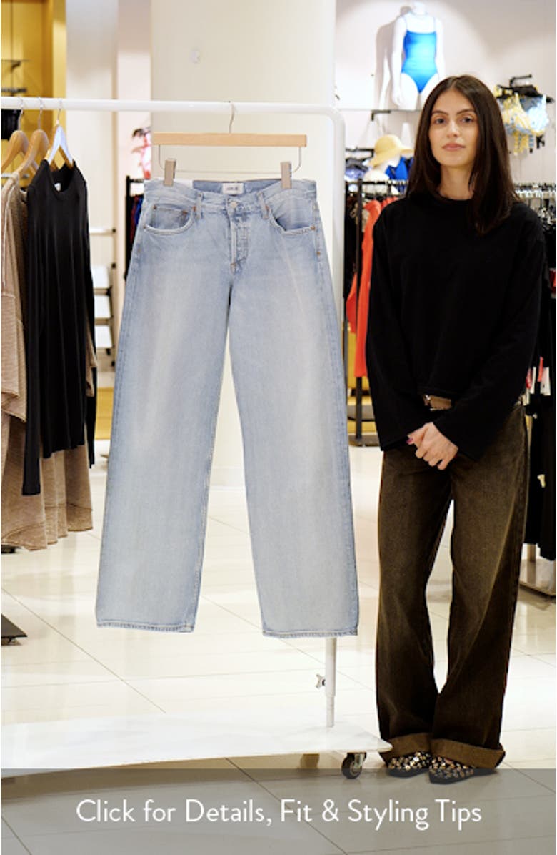 Low Rise Loose Fit Jeans, sales video thumbnail