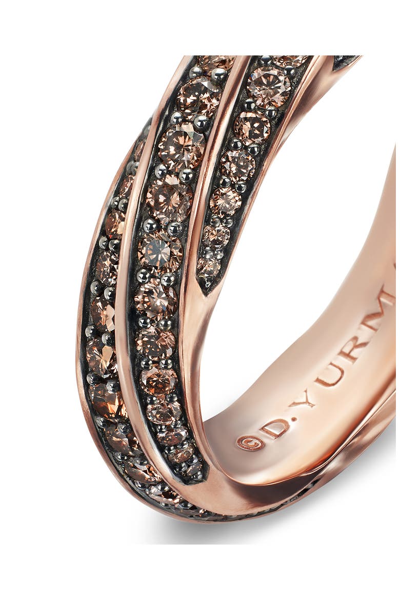 Cable Edge Band Ring, Alternate, color, 18K ROSE GOLD RECYCLED