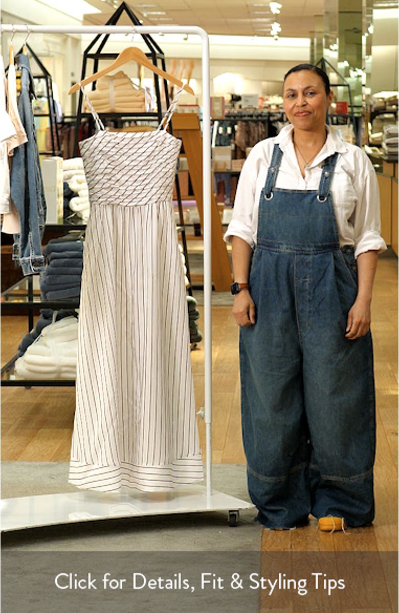 Tanya Stripe Maxi Sundress, sales video thumbnail