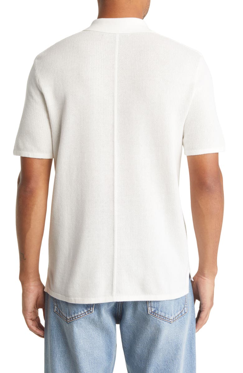 rag & bone Harvey Polo, Alternate, color, Ivory