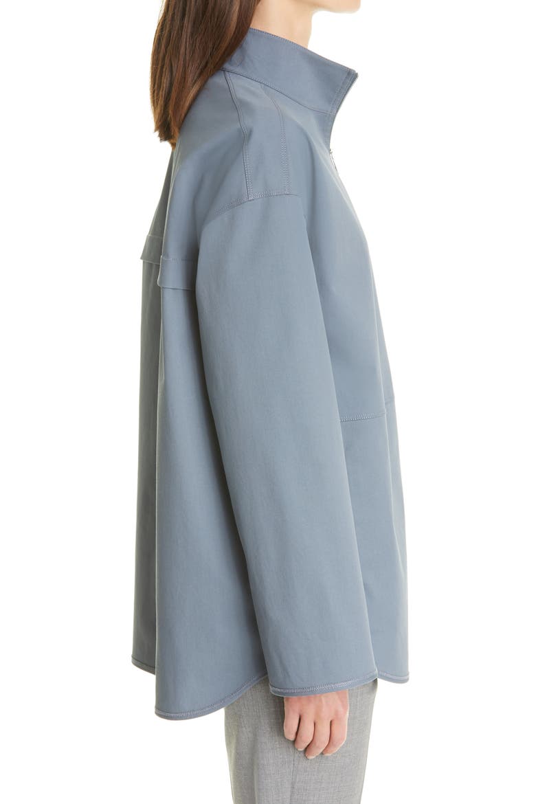 Ansel Stretch Cotton Jacket, Alternate, color, OCEANA