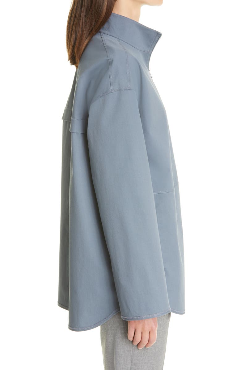 Lafayette 148 New York Ansel Stretch Cotton Jacket, Alternate, color,