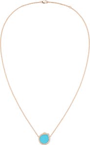 REPOSSI Antifer Turquoise & Diamond Pendant Necklace
