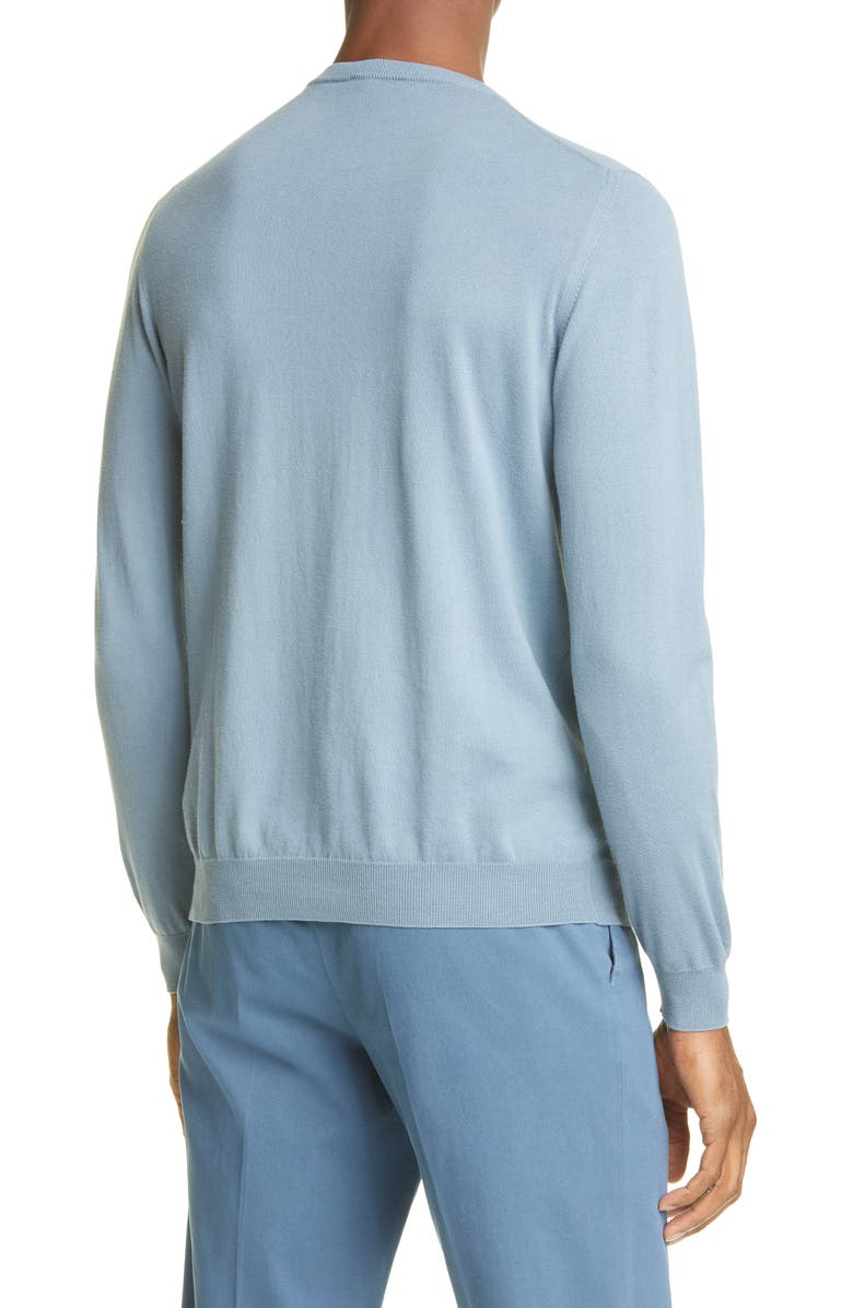Boglioli Cotton Crewneck Pullover, Alternate, color, 
