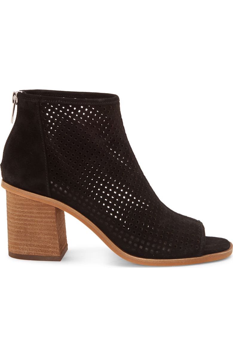 Vince Camuto Kareste Peep Toe Bootie, Alternate, color,