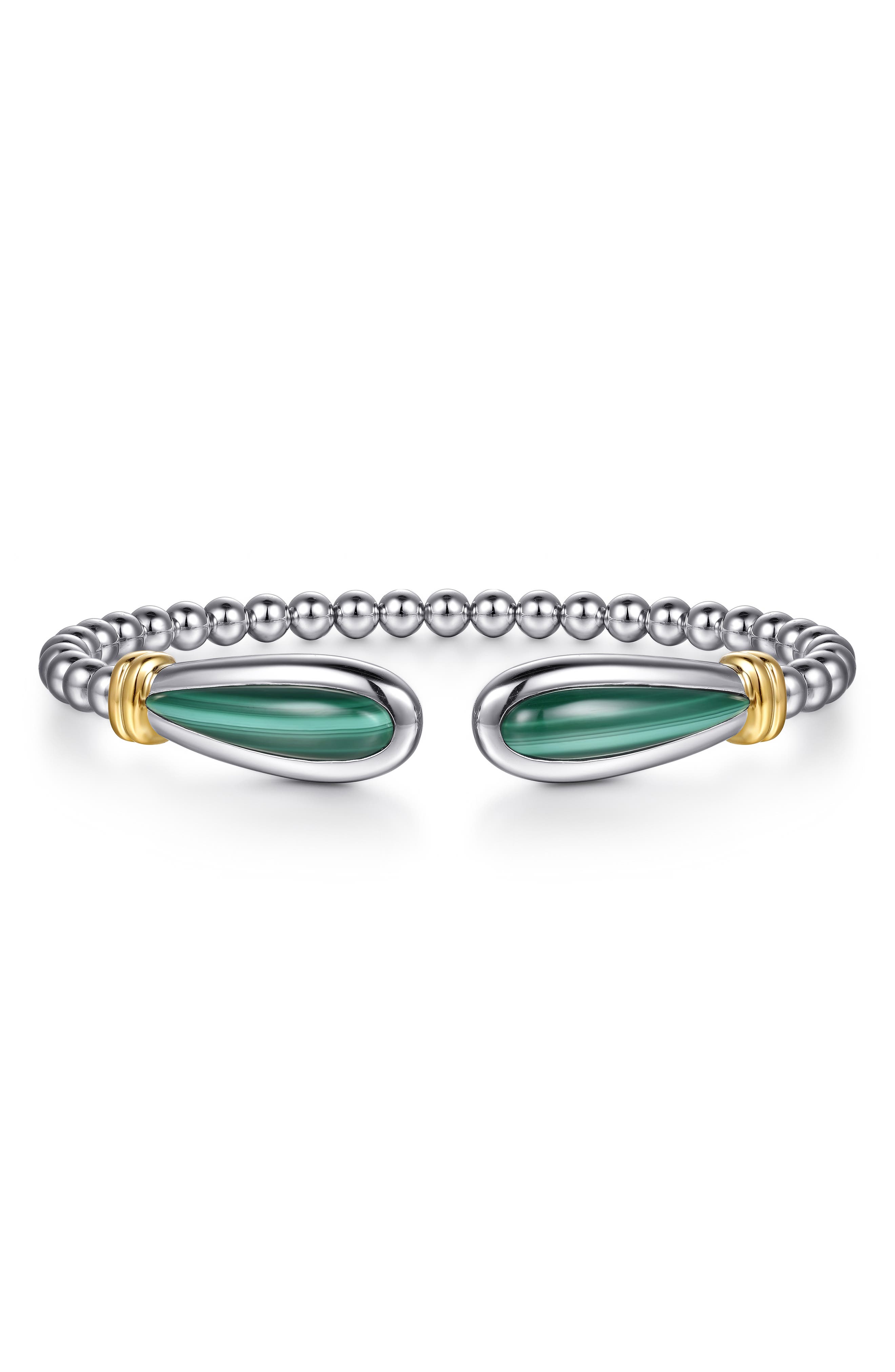 selected SILVER/ 14K YELLOW GOLD