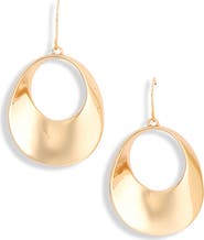 NORDSTROM RACK Bold Hoop Drop Earrings