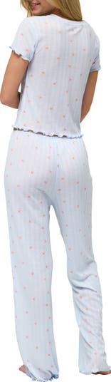 Somewhere Sunny Pointelle Pajamas