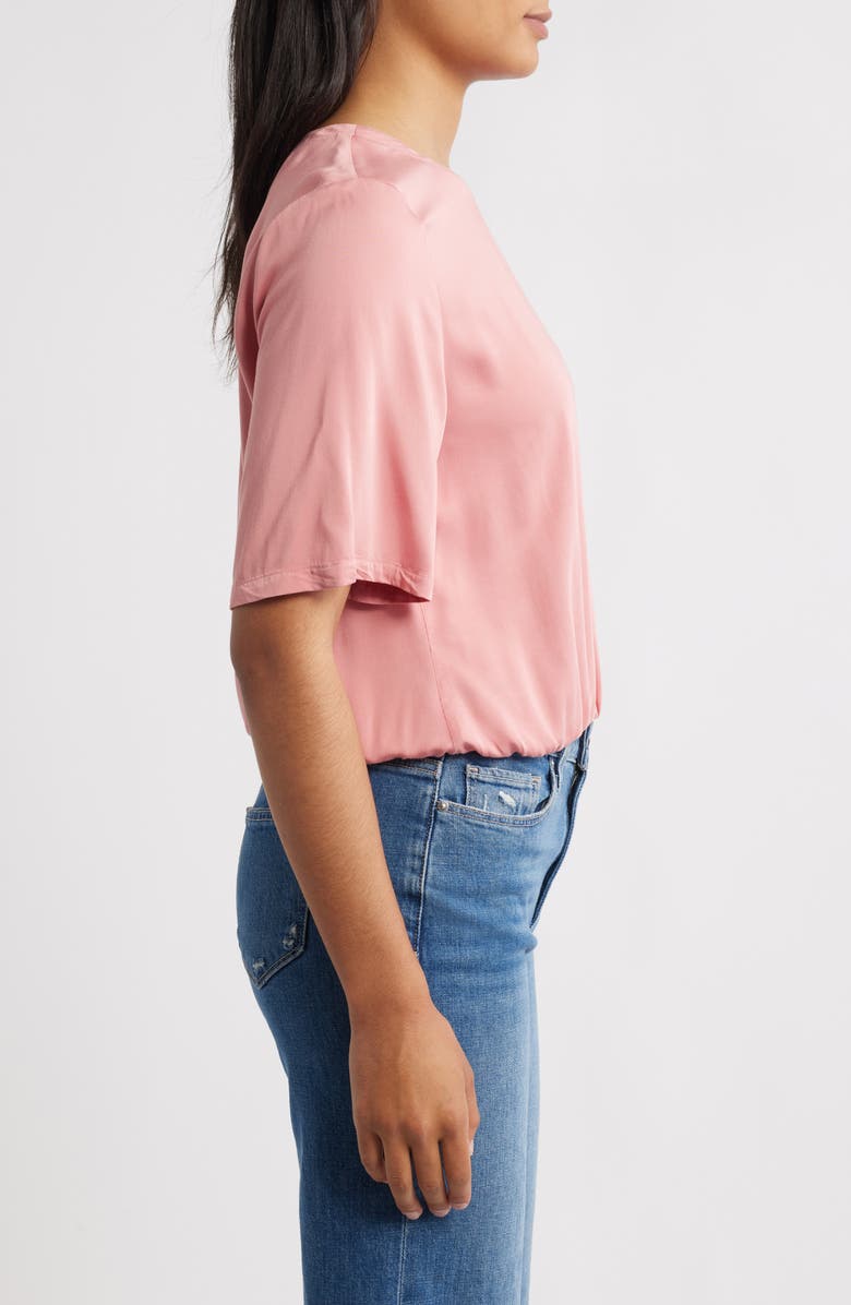 Cloth & Stone Elastic Waist Top, Alternate, color, Coral