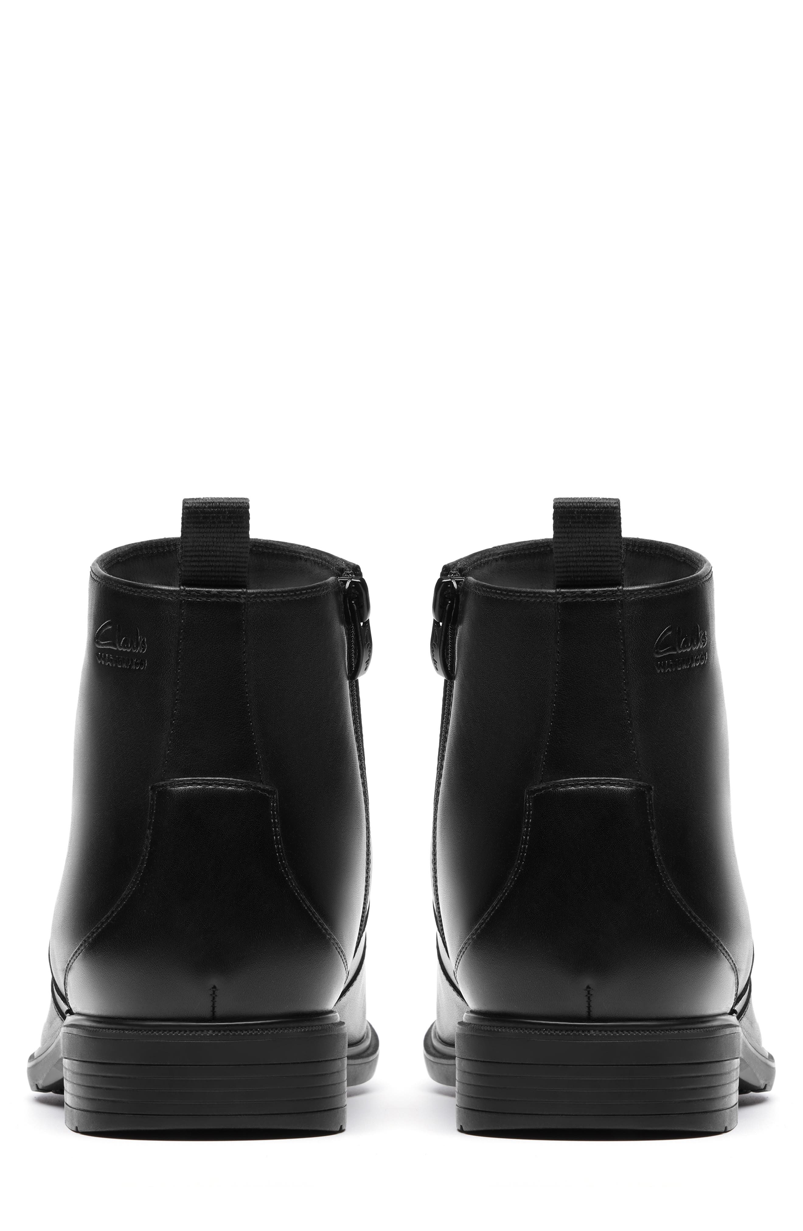 Clarks<sup>®</sup> Steadwell Dress Boot, Alternate, color, Black