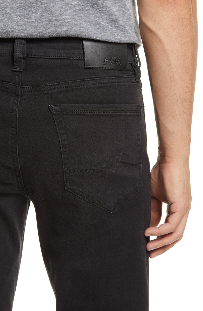 34 Heritage Charisma Relaxed Fit Jeans, Alternate, color, Black Siena