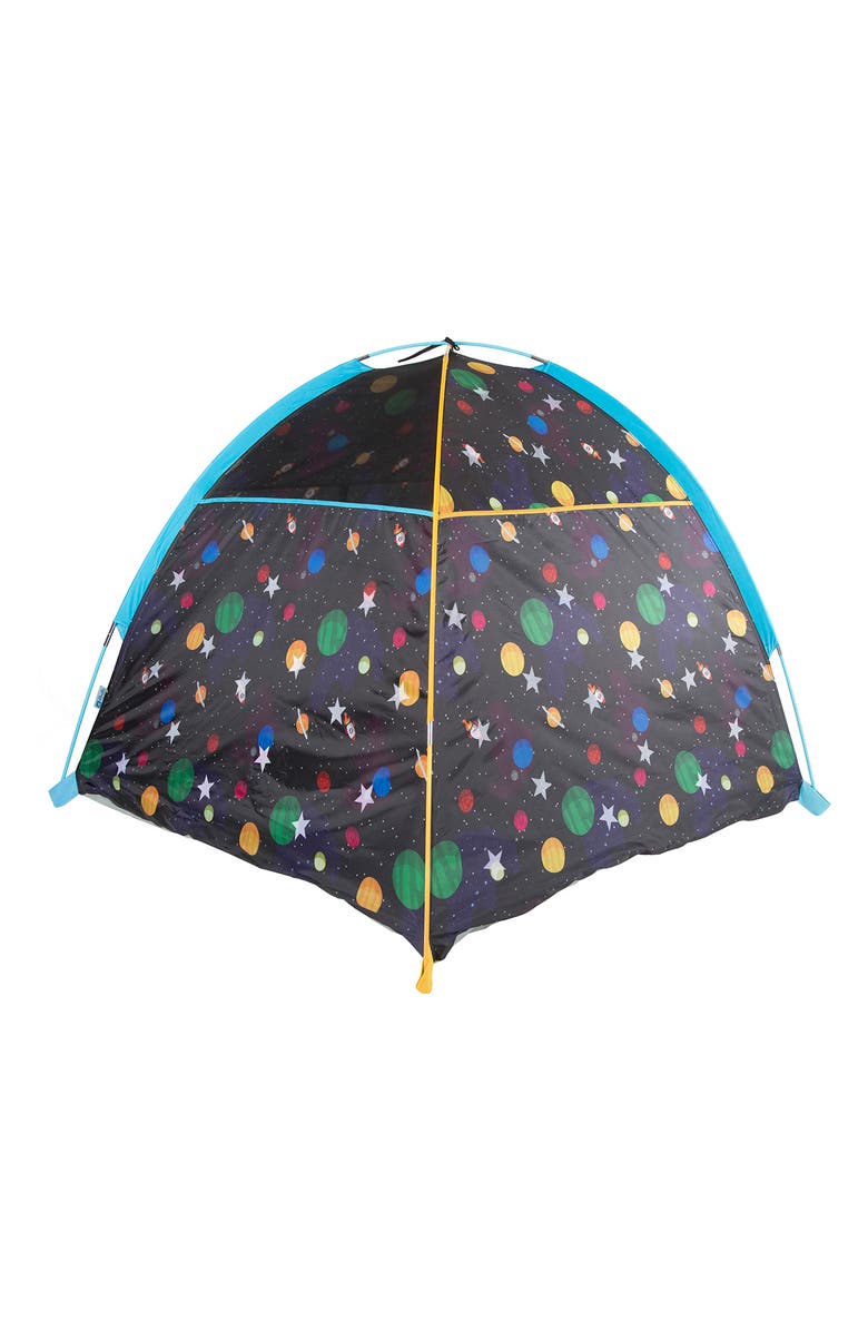 Pacific Play Tents Glow in the Dark Galaxy Dome Tent, Alternate, color, Black
