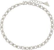 Sterling Forever Nadia Chain Anklet