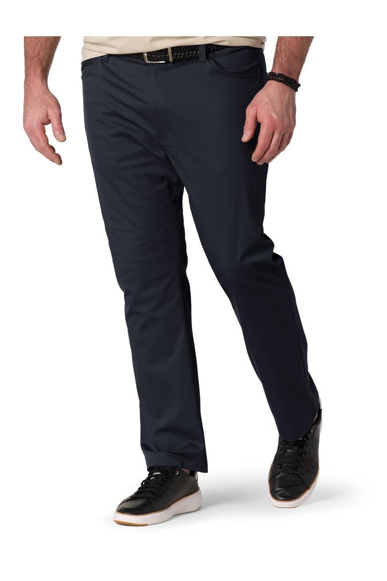 Big & Tall Straight-Fit 5-Pocket Tech Pants, Main, color, ANTHRACITE