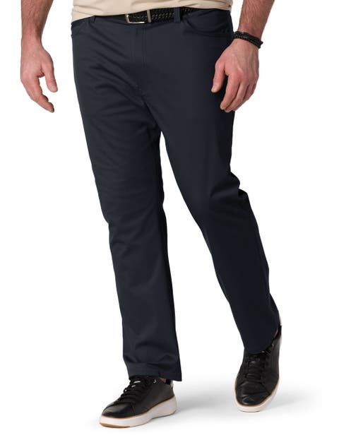 Big & Tall Straight-Fit 5-Pocket Tech Pants