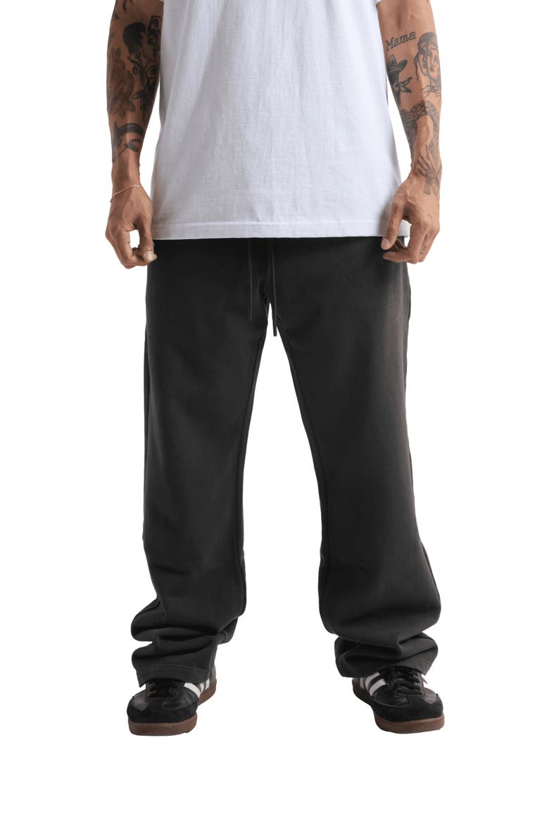 Garment Dye Straight Leg Sweatpants, Main, color, Shadow