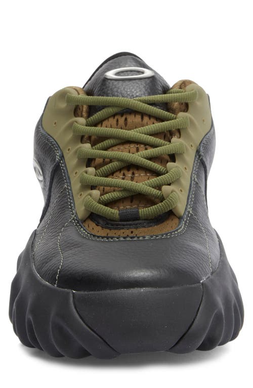Oakley Factory Team Chop Saw Mixed Media Sneaker In Black