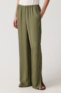 Theory Slit Hem Wide Leg Pants