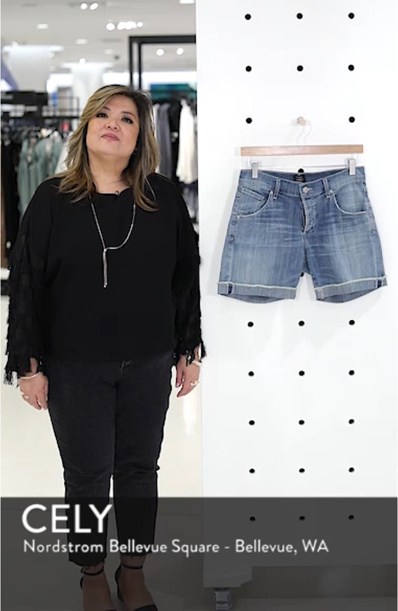 Skyler Denim Shorts, sales video thumbnail