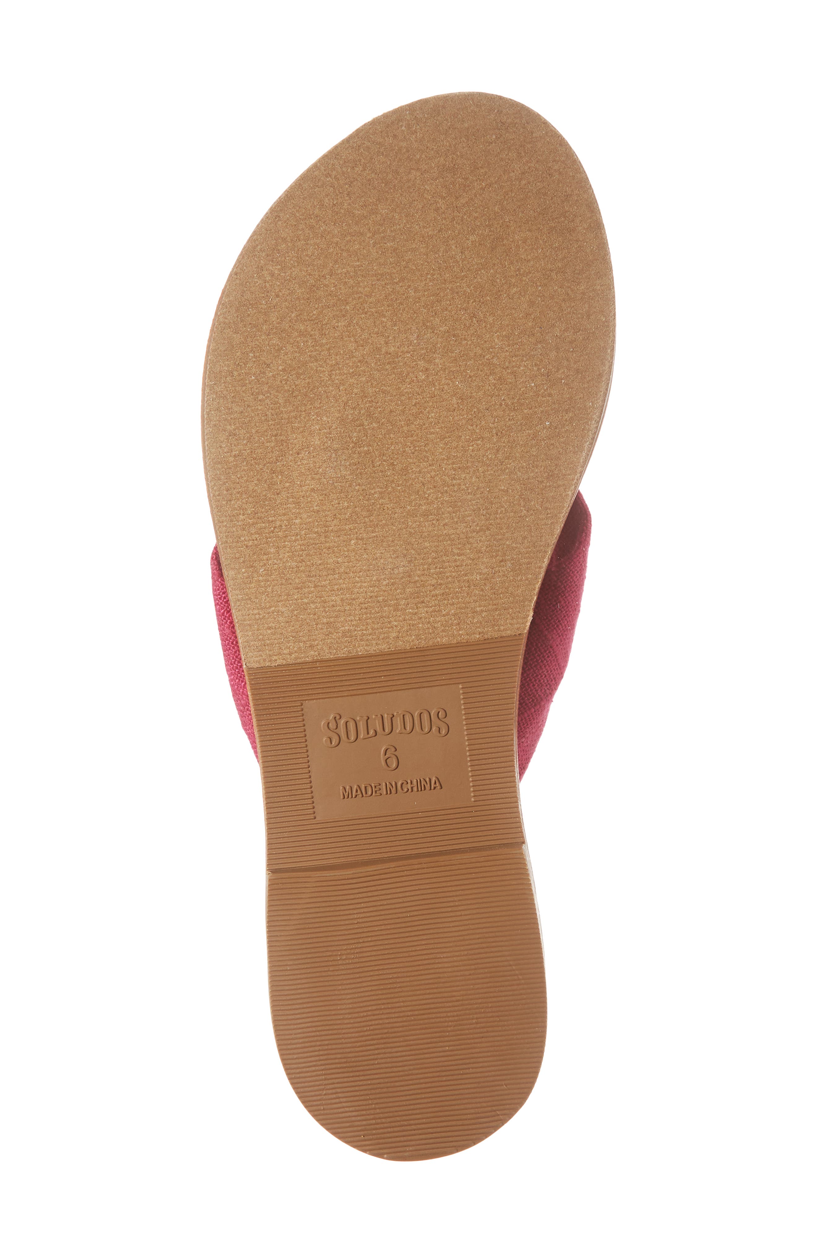 Soludos Knotted Slide Sandal, Alternate, color, 