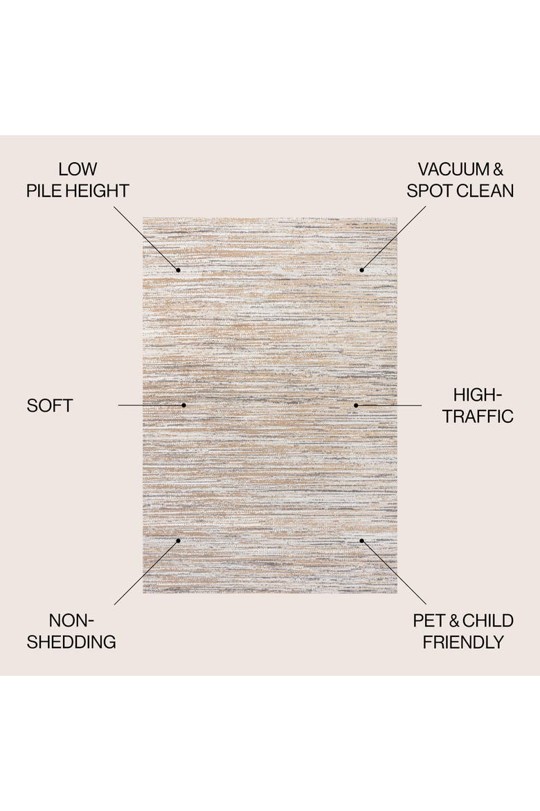 Lotus Modern Persian Floral Area Rug, Alternate, color, Beige/Gray