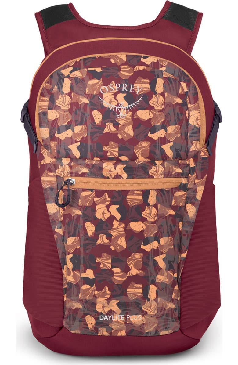 Osprey Daylite Plus Backpack, Main, color, Liquify Print/ Kakio Pink